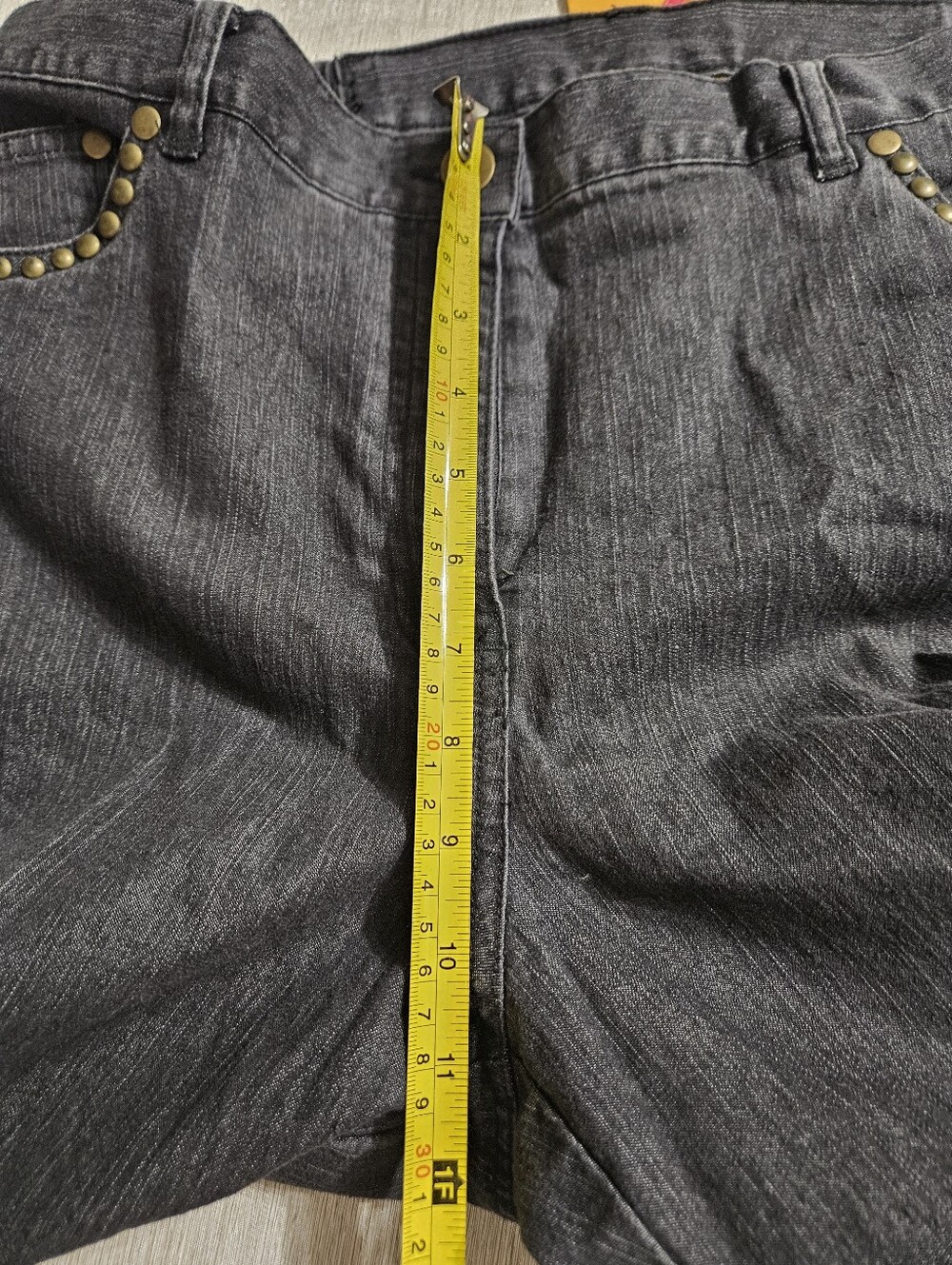 NWT! Ruby Rd. Graphite Stretch Jeans Size 14 - Picture 5 of 6